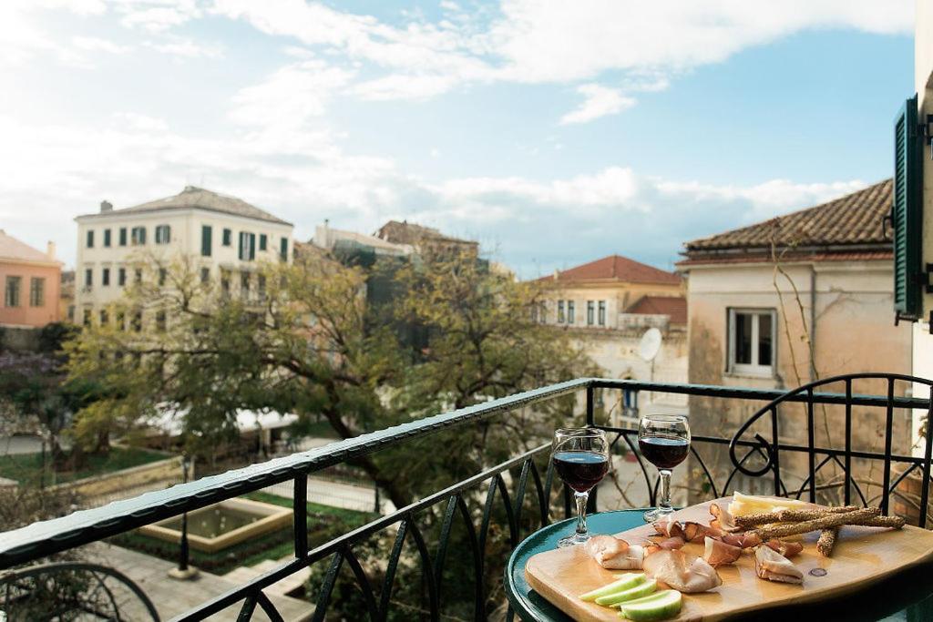 Deluxe Town Hall Square Flat In Historical Center 2 Corfu  Eksteriør bilde